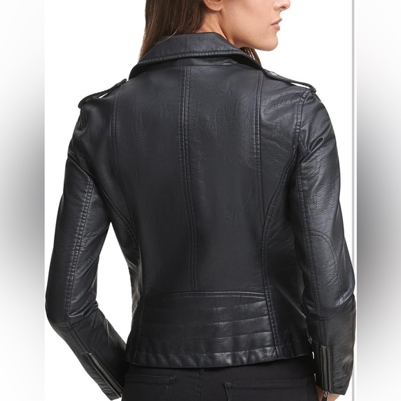 Levi's The Classic Faux Leather Moto Jacket - Picture 5 of 13